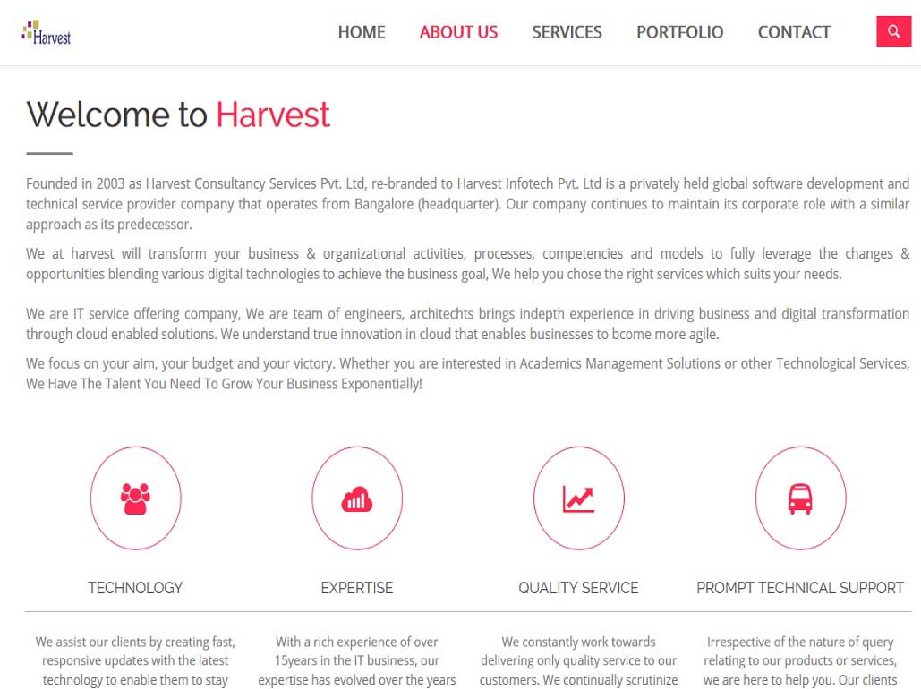 Harvest Consultancy Services Pvt. Ltd