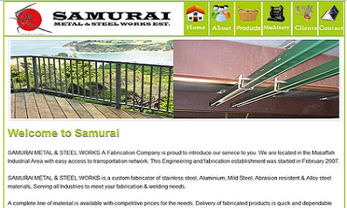 Samurai Metal Website